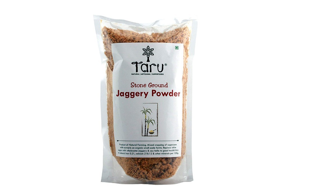 Taru Stone Ground Jaggery Powder    Pack  500 grams